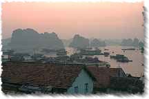 Early morning in Hong Gai